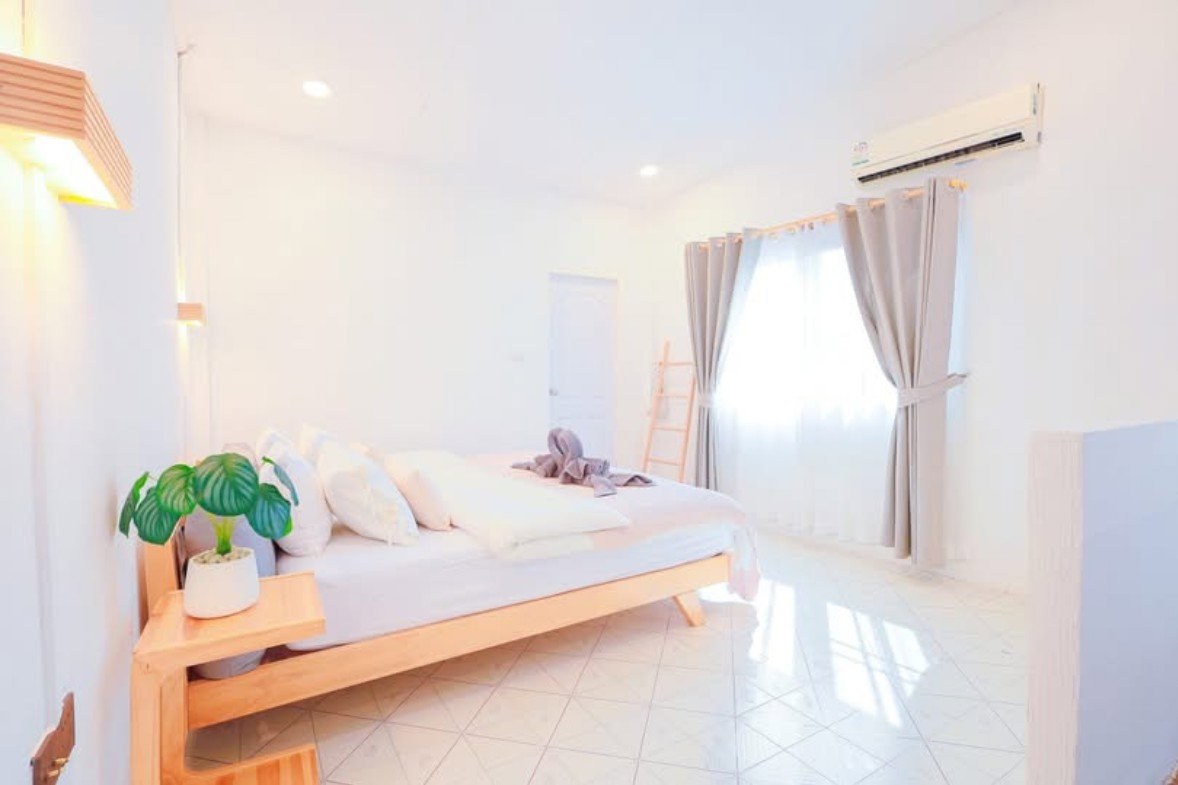 รูป HK0644♛ทาวน์เฮ้าส์ 3 ห้องนอน ให้เช่า⚝รัชดา-ห้วยขวาง♜MRTศูนย์วัฒนธรรม(950ม.)∞099-5919653,065-9423251▚Line@sureresidence - รูปที่ 8/15