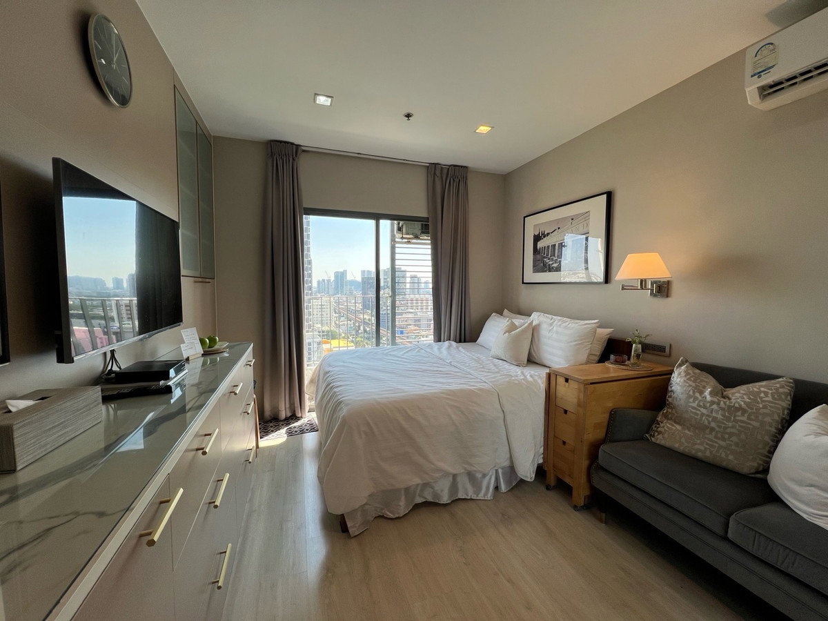 รูป 🔥 ให้เช่า IDEO Mobi Sukhumvit | Studio ชั้น 17 วิวสวย 22 ตร.ม. ใกล้ BTS อ่อนนุช เพียง 16,000 บาท/เดือน - รูปที่ 9/11