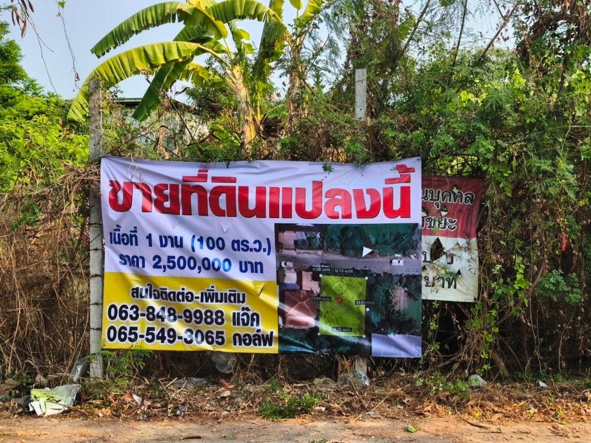 รูป ขายด่วน ที่ดิน 1 งาน (100 ตารางวา) คูคต ลำลูกกา ปทุมธานี - รูปที่ 5/6
