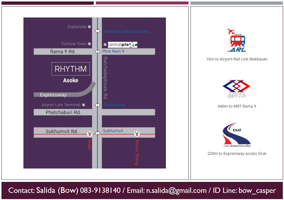 รูป ขาย คอนโด Rhythm Asoke 1 ห้องนอน 1 ห้องน้ำ 31 ตร.ม ชั้น 14 ตกแต่งเฟอร์นิเจอร์ครบ พร้อมเครื่องใช้ไฟฟ้า - รูปที่ 12/15