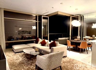 Condos for rent : For rent 2 Bedroom Condominium in Four Seasons Private Residence in Yan Nawa, Sathon, Bangkok BTS Saphan Taksin HRE00685
