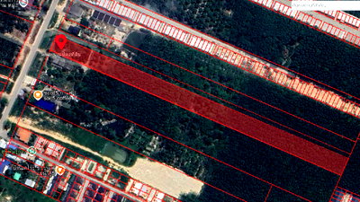 Land for sale River Khu, Rayong : Prime 8-Rai Land Plot for Sale in Pluak Daeng, Rayong