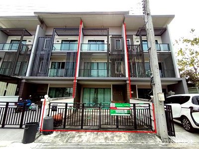 ทาวน์โฮม นนทบุรี : ทาวน์เฮ้าส์ 20.5 ตร.วา ทาวน์ อเวนิว เมิร์จ รัตนาธิเบศร์ บางบัวทอง นนทบุรี 3.9M