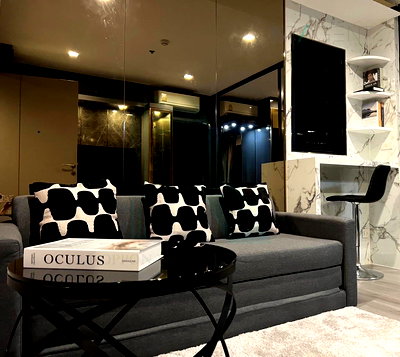 คอนโดให้เช่า : 🚩 ให้เช่าคอนโด เดอะ โพลิแทน รีฟ อาคาร 1 ชั้น 39 1 ห้องนอน ขนาด 31 ตรม ใกล้ สะพานพระนั่งเกล้า