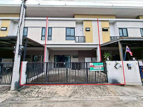 ทาวน์เฮ้าส์ 22 ตร.วา เดอะโมดิช ราชพฤกษ์-กาญจนาภิเษก ลาดหลุมแก้ว ปทุมธานี 1.7M