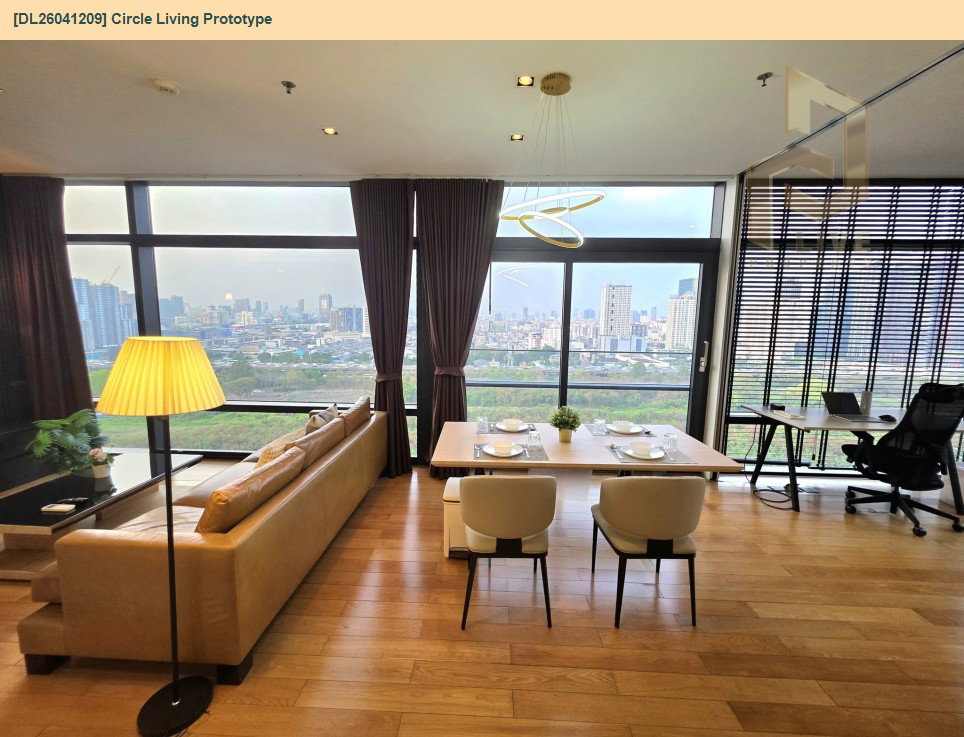 รูป DL26041209 ให้เช่าคอนโด เซอร์เคิล ลิฟวิ่ง โปรโตไทพ์ (Circle Living Prototype) ใกล้ MRT เพชรบุรี พร้อมเข้าอยู่ โทรด่วน 0800343450 LineID @655ebbvc - รูปที่ 7/13