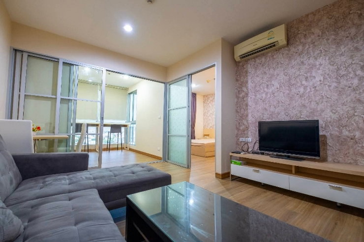 รูป 🌟 Rhythm Ratchada ( A43 ) Size 46.5 SQ.M Type 1 Bedroom 1 Bathroom On the 22thFloor Rental 18,000THB. - รูปที่ 1/6