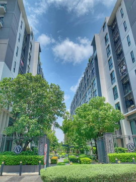 Lumpini Condo Lasalle-Bearing, 9th floor, good size, close to BTS Bearing / BITEC / Bangna employment area.