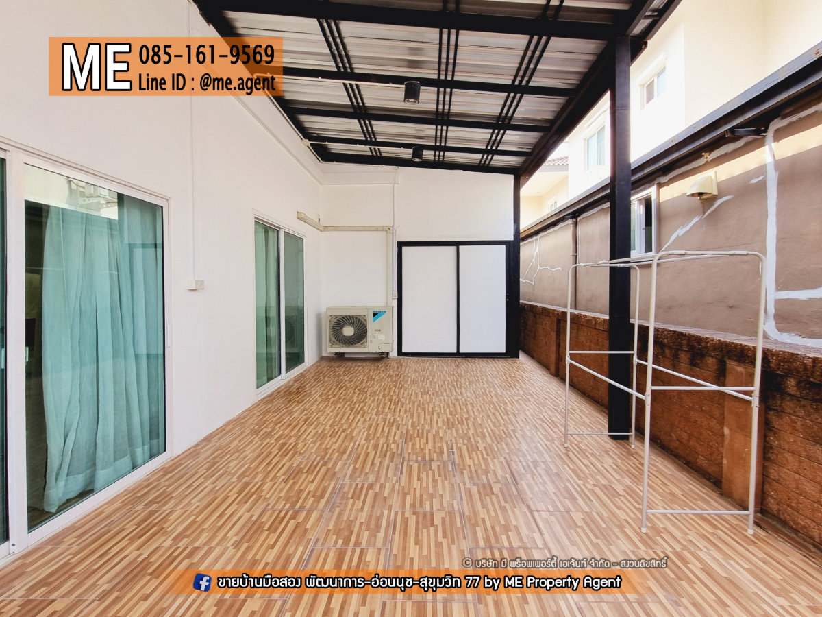 รูป ให้เช่า บ้านเดี่ยว Passorn Prestige Luxe พัฒนาการ 44 เลี้ยงสัตว์ได้ เฟอร์ฯ ครบ Built-in ทั้งหลัง โทร 064-9549619 (RBD14-56) - รูปที่ 19/22