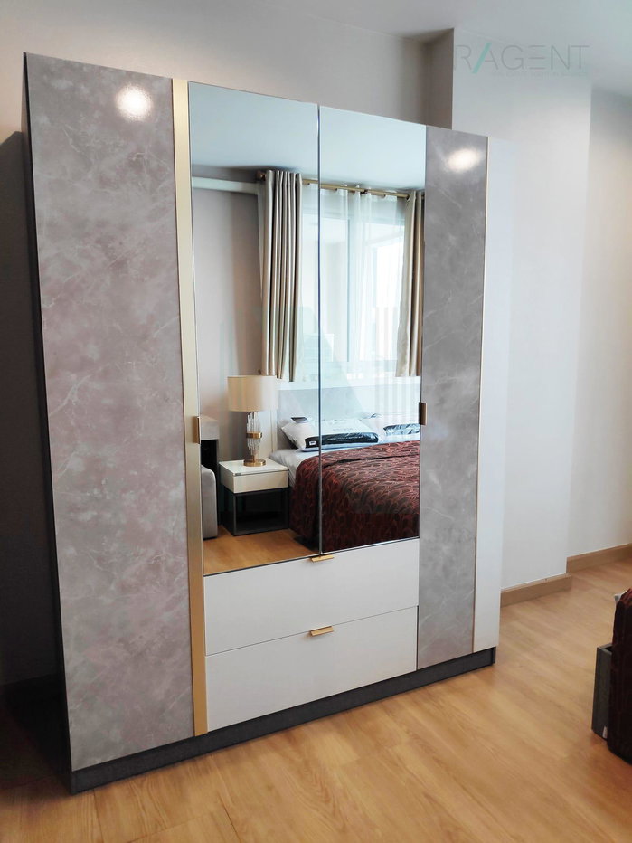 รูป ให้เช่าคอนโด ดิ แอดเดรส สุขุมวิท 42 อาคาร B ชั้น 3 1 ห้องนอน ขนาด 46.00 ตรม ใกล้ Gateway เอกมัย - รูปที่ 3/8