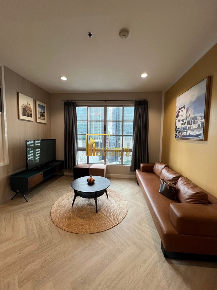 รูป Citi Smart | Renovated 2 Bedroom Condo Near BTS Asoke - BR5921CD - รูปที่ 1/20