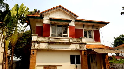 บ้านเดี่ยว ปทุมธานี : ขายบ้านเดี่ยว หมู่บ้านมณีรินทร์ เลค แอนด์ พาร์ค บางคูวัด ปทุมธานี