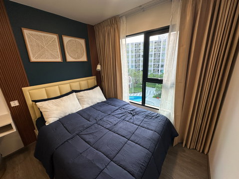 For rent: 11,000 THB (2-year contract) 🛌✨ Kave Wonderland - Brand new room.