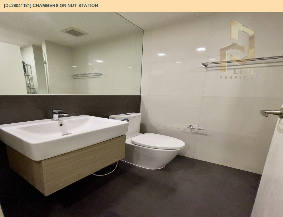 รูป DL26041181 ให้เช่าคอนโด แชมเบอร์ส อ่อนนุช สเตชั่น (Chambers On Nut Station) ใกล้ BTS อ่อนนุช พร้อมเข้าอยู่ โทรด่วน 0614453194 LineID @162cjixi - รูปที่ 7/9