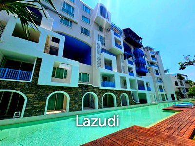 Condos for sale 700 Year Sports Arena Chiang Mai : CHELONA :  Beachfront Mediterranean-style condo at Khao Tao