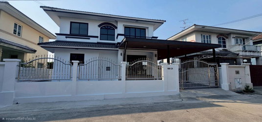 S2968 ขายบ้านเดี่ยวตกแต่งใหม่ พร้อมอยู่ หมู่บ้านชัยพฤกษ์ 1 ถ.คุ้มเกล้า 7