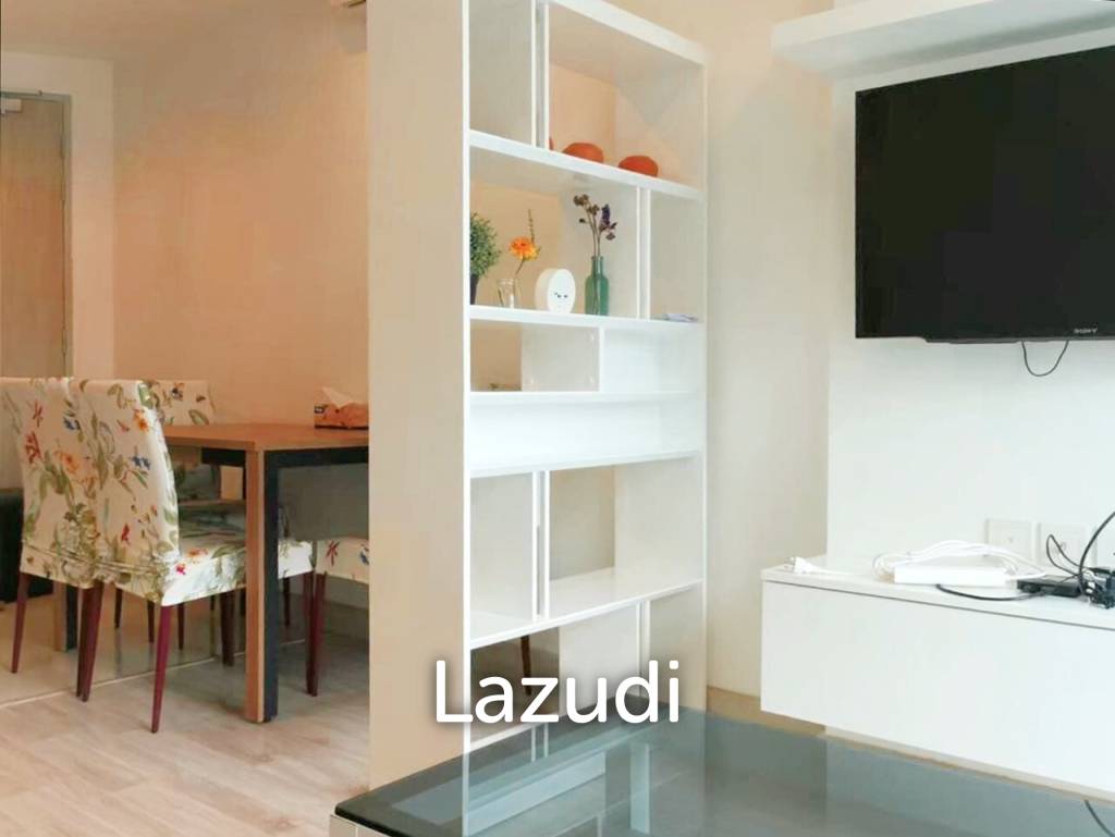 รูป 55.0 ตร.ม.  2 ห้องนอน  2 ห้องน้ำ คอนโดสำหรับ เช่าใน ห้วยขวาง - รูปที่ 4/17