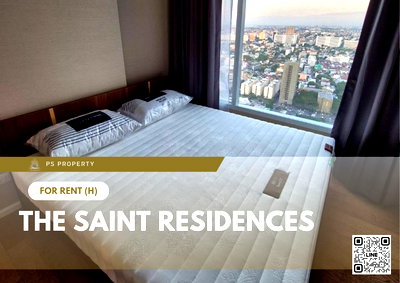 Condos for rent : For rent 📍 The Saint Residences 📍 Fully furnished with appliances. Near BTS Ha Yaek Ladprao.
