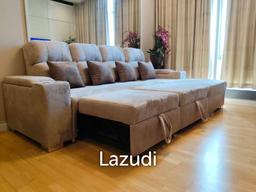 รูป 92.0 ตร.ม.  2 ห้องนอน  2 ห้องน้ำ คอนโดสำหรับ เช่าใน คลองต้นไทร - รูปที่ 5/11