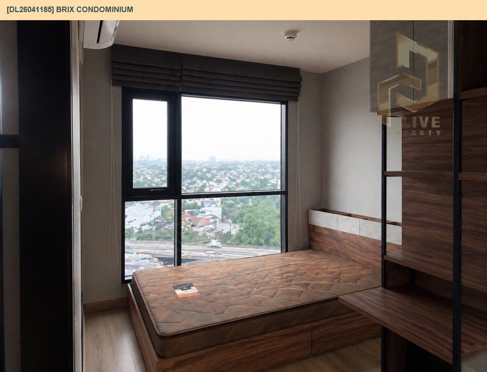 รูป DL26041185 ให้เช่าคอนโด บริกซ์ คอนโดมิเนียม (Brix Condominium) ใกล้ BTS สิรินธร พร้อมเข้าอยู่ โทรด่วน 0614453194 LineID @162cjixi - รูปที่ 3/10