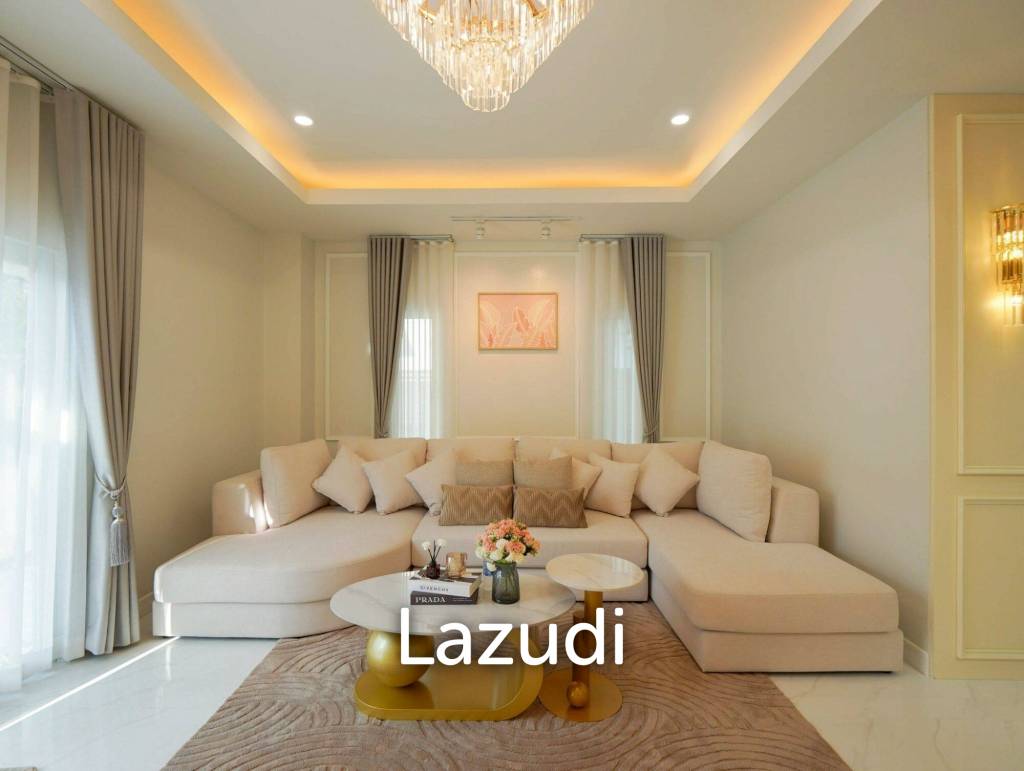 รูป ขายบ้านเดี่ยวแสนอบอุ่นและกว้างขวาง บ้านสวนลลนา พัทยา - รูปที่ 2/30
