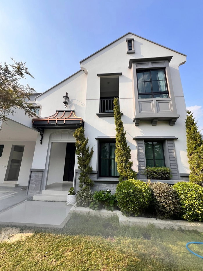 รูป 🏡✅😊 เช่าบ้านโครงการ นันทวัน พระราม9-กรุงเทพกรีฑาตัดใหม่ ตกแต่งหรูหรา พื้นที่ใช้สอยกว้างขวาง โลเคชั่นดี - รูปที่ 4/27