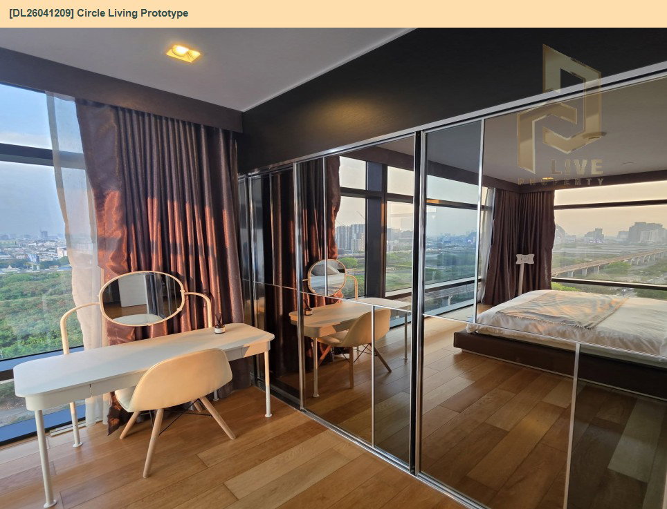 รูป DL26041209 ให้เช่าคอนโด เซอร์เคิล ลิฟวิ่ง โปรโตไทพ์ (Circle Living Prototype) ใกล้ MRT เพชรบุรี พร้อมเข้าอยู่ โทรด่วน 0800343450 LineID @655ebbvc - รูปที่ 10/13