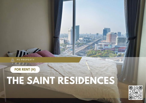 ให้เช่า ✨ The Saint Residences ✨ เฟอร์นิเจอร์ และ เครื่องใช้ไฟฟ้าครบ ใกล้ BTS ห้าแยกลาดพร้าว
