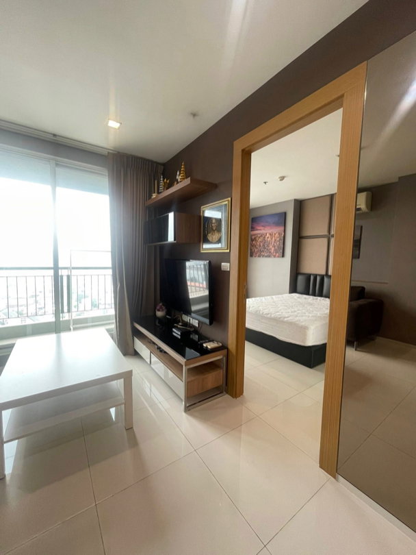 picture Ready to move in❗️"𝐑𝐡𝐲𝐭𝐡𝐦 𝐑𝐚𝐭𝐜𝐡𝐚𝐝𝐚-𝐇𝐮𝐚𝐢𝐤𝐡𝐰𝐚𝐧𝐠" High floor MRT-Huaikhwang - 4/14