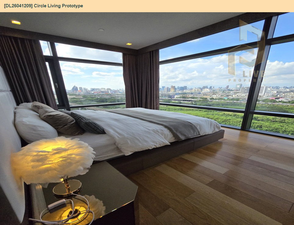 รูป DL26041209 ให้เช่าคอนโด เซอร์เคิล ลิฟวิ่ง โปรโตไทพ์ (Circle Living Prototype) ใกล้ MRT เพชรบุรี พร้อมเข้าอยู่ โทรด่วน 0800343450 LineID @655ebbvc - รูปที่ 9/13
