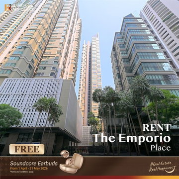 เช่าคอนโด 🌃 The Emporio Place 1นอน 65.80ตร.ม. 45k ยูนิตกว้าง วิวสวย พร้อมเฟอร์ 🌠 ใกล้ BTS พร้อมพงษ์  