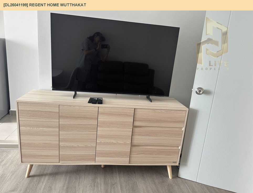 รูป DL26041199 ให้เช่าคอนโด  รีเจ้นท์ โฮม วุฒากาศ (Regent Home Wutthakat) ใกล้ BTS วุฒากาศ พร้อมเข้าอยู่ โทรด่วน 0653619502 LineID @897iyzll - รูปที่ 5/6
