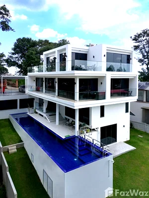 Houses for sale Chonburi : Luxury Modern Villa with Panoramic Views in Prime Location 6229949