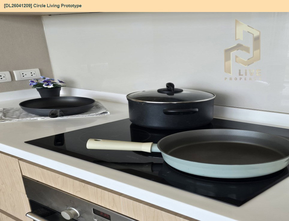 รูป DL26041209 ให้เช่าคอนโด เซอร์เคิล ลิฟวิ่ง โปรโตไทพ์ (Circle Living Prototype) ใกล้ MRT เพชรบุรี พร้อมเข้าอยู่ โทรด่วน 0800343450 LineID @655ebbvc - รูปที่ 11/13