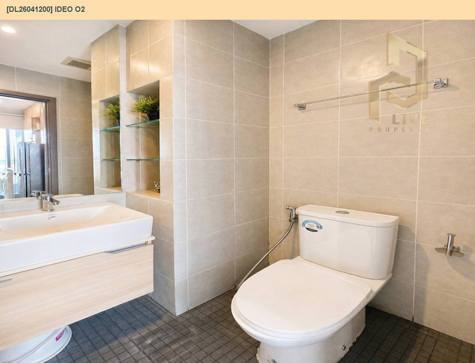 รูป DL26041200 ให้เช่าคอนโด ไอดีโอ โอทู (IDEO O2) ใกล้ BTS บางนา พร้อมเข้าอยู่ โทรด่วน 0653619502 LineID @897iyzll - รูปที่ 7/7