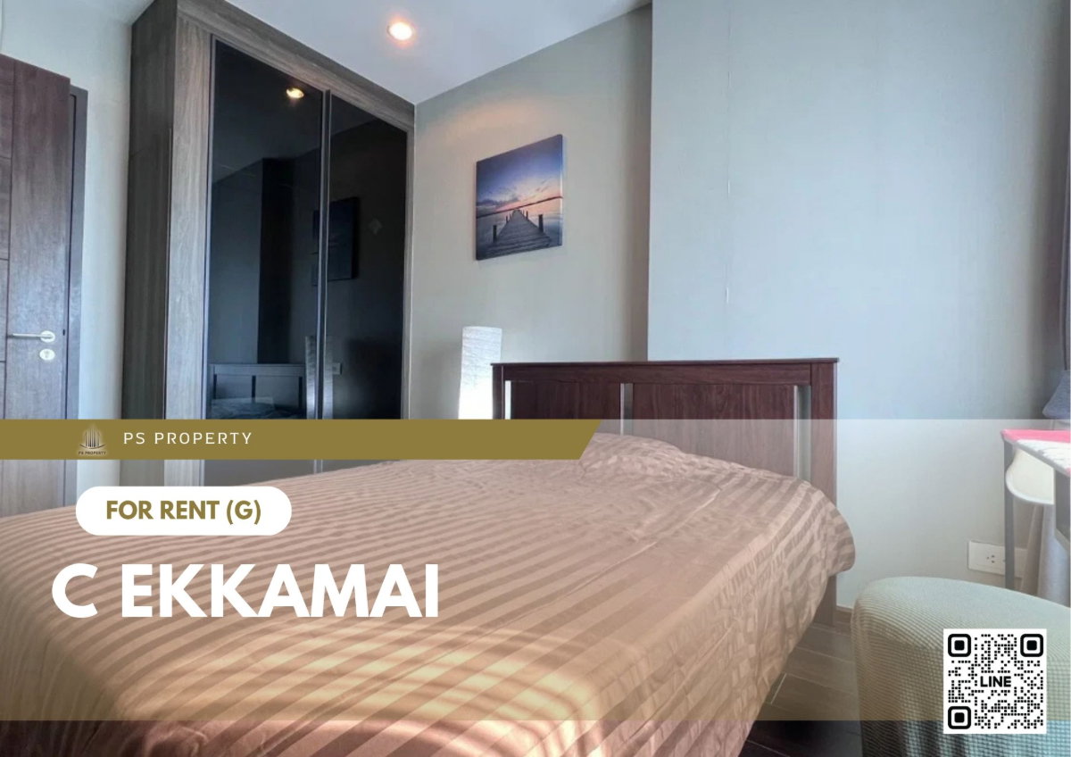 รูป ให้เช่า ✨ C Ekkamai ✨ เฟอร์นิเจอร์ เครื่องใช้ไฟฟ้าครบ ใกล้ BTS เอกมัย - รูปที่ 1/11