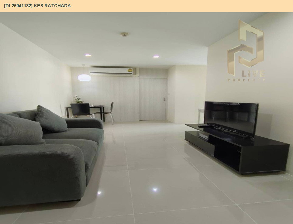 รูป DL26041182 ให้เช่าคอนโด เคส รัชดา (KES Ratchada) ใกล้ - พร้อมเข้าอยู่ โทรด่วน 0800343450 LineID @655ebbvc - รูปที่ 4/10