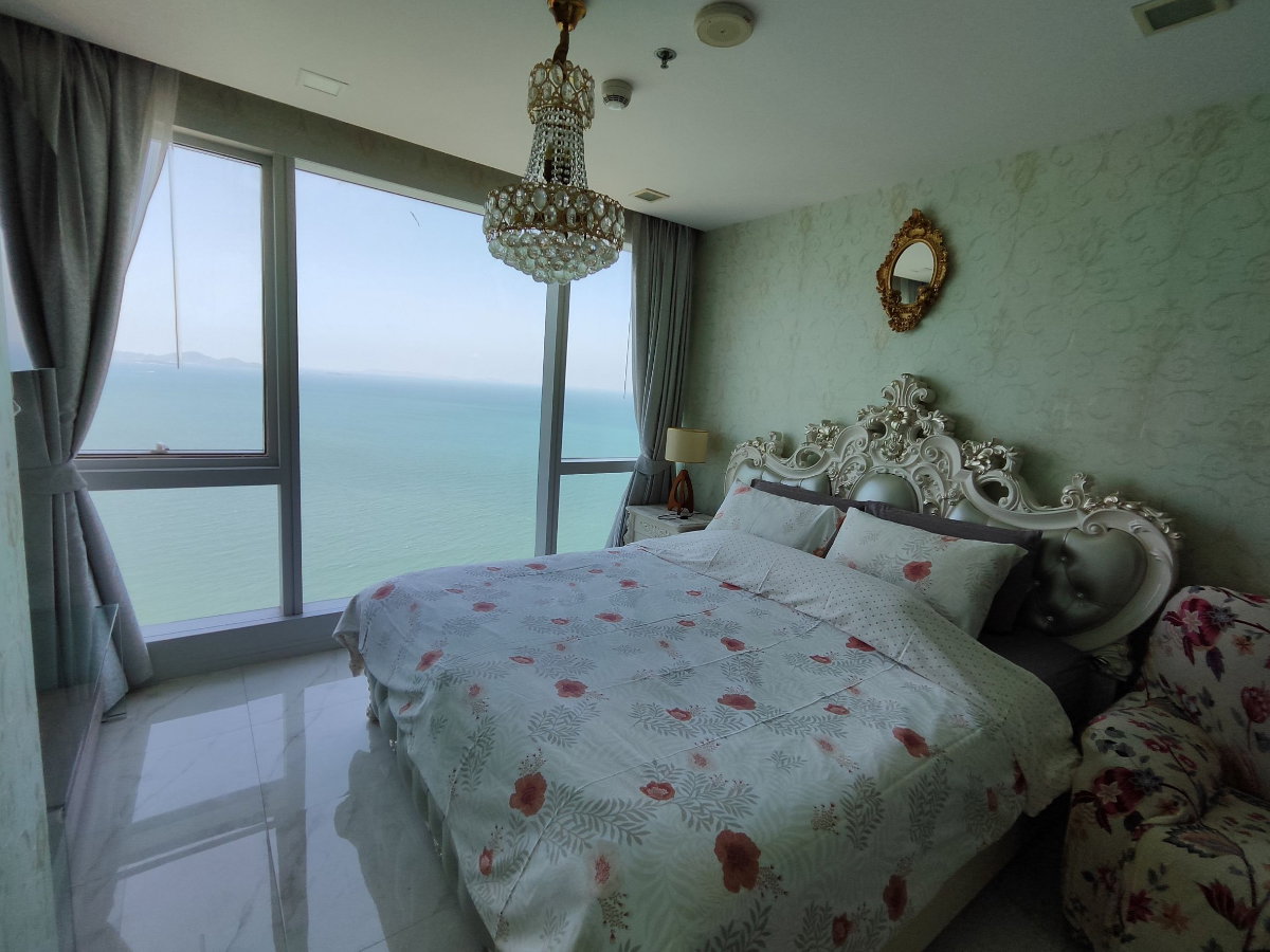 รูป For Sale Condo the Palm wongamat beach Front 2bed Direct sea view (S03-1013S)  - รูปที่ 13/32