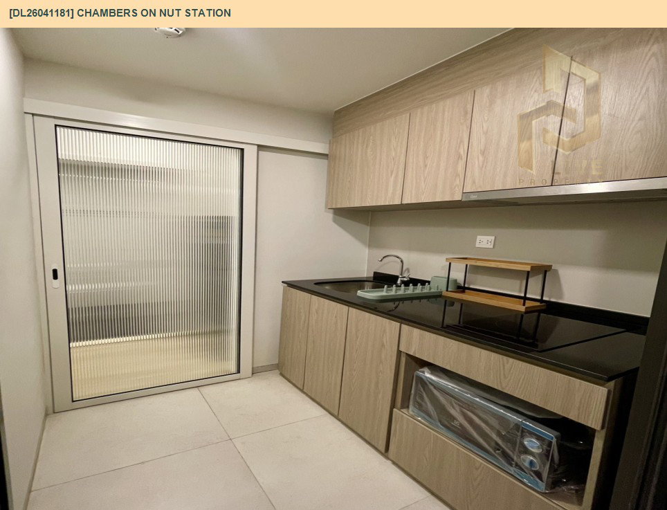 รูป DL26041181 ให้เช่าคอนโด แชมเบอร์ส อ่อนนุช สเตชั่น (Chambers On Nut Station) ใกล้ BTS อ่อนนุช พร้อมเข้าอยู่ โทรด่วน 0614453194 LineID @162cjixi - รูปที่ 5/9