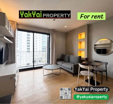 𝗬𝗔𝗞𝗬𝗔𝗜 𝗙𝗢𝗥 𝗥𝗘𝗡𝗧 HQ Thonglor by Sansiri – ห้องใหญ่ 50 ตร.ม. ชั้นสูง ใกล้ BTS ทองหล่อ🚆 (ประมาณ 850 เมตร) 