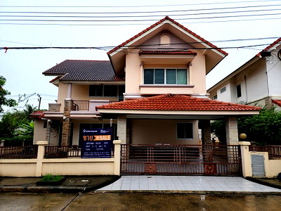 บ้านเดี่ยว ปทุมธานี : บ้าน 2 ชั้น ม.ทวีลดา ซ.บุญคุ้ม อ.ลำลูกกา ปทุมธานี
