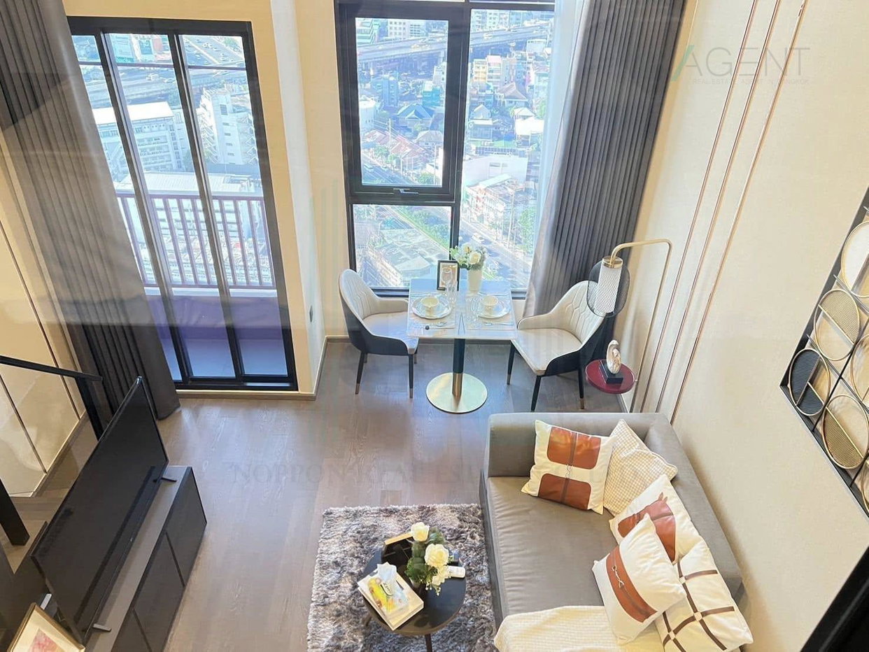 รูป 🎊 ให้เช่าคอนโด พาร์ค ออริจิ้น จุฬา-สามย่าน อาคาร 1 ชั้น 29 Duplex ขนาด 35 ตรม ใกล้ ตลาดสามย่าน - รูปที่ 2/8