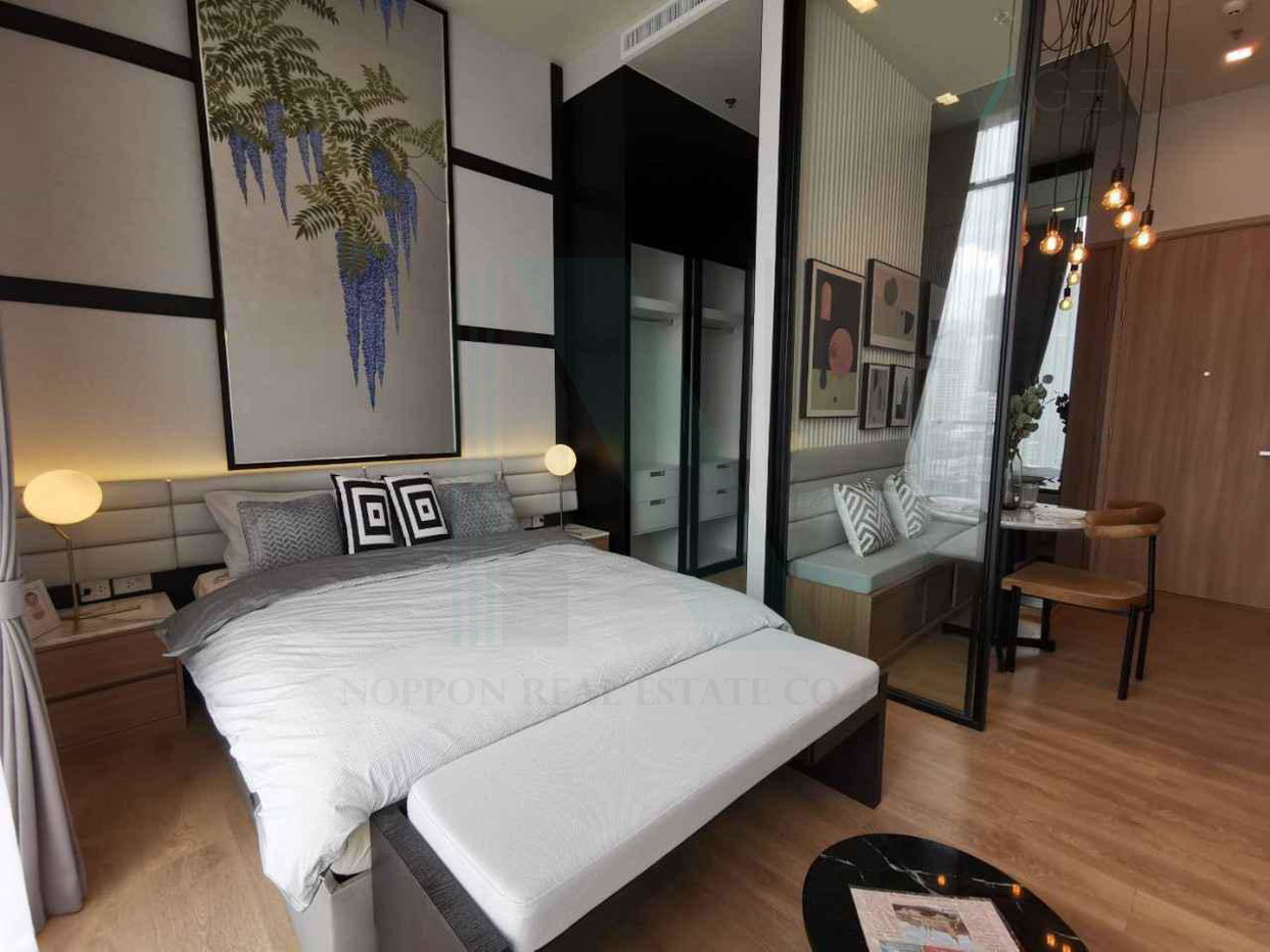 รูป ให้เช่าคอนโด โนเบิล อราวน์ สุขุมวิท 33 อาคาร 1 ชั้น 14 1 ห้องนอน ขนาด 27.00 ตรม ใกล้ The Em District - รูปที่ 2/8