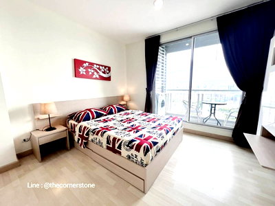 Condos for rent : For Rent❗️"𝐑𝐡𝐲𝐭𝐡𝐦 𝐑𝐚𝐭𝐜𝐡𝐚𝐝𝐚"  1 Bedroom 1 Bathroom Size 46 Sq.m. Near : MRT-Ratchadapisek 
