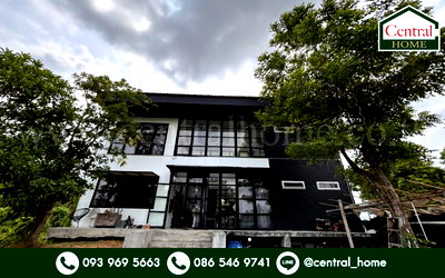 บ้านเดี่ยว ม.นานาชาติแสตมฟอร์ด : บ้านเดี่ยว ที่ดิน 234 ตารางวา นครชัยศรี ราคาถูก