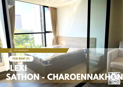 Condos for rent : For Rent ✨ Flexi Sathon - Charoennakhon ✨ Fully furnished with appliances, near BTS Krung Thon Buri.