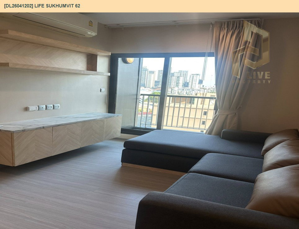 รูป DL26041202 ให้เช่าคอนโด ไลฟ์ สุขุมวิท 62 (Life Sukhumvit 62) ใกล้ BTS บางจาก พร้อมเข้าอยู่ โทรด่วน 0653619502 LineID @897iyzll - รูปที่ 11/11