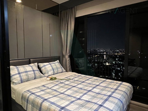 🔺 For Rent Condo THE POLITAN RIVE Building 1, Floor 39,1 bed room, Room size 31 sqm