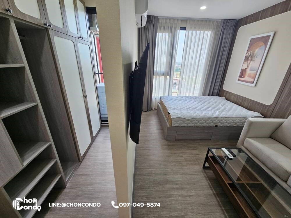 รูป Origin Play Bangsaen ชั้น20----------ห้องใหม่----------Tel 097-049-5874 (Line: @choncondo มี@ด้วย) - รูปที่ 4/17
