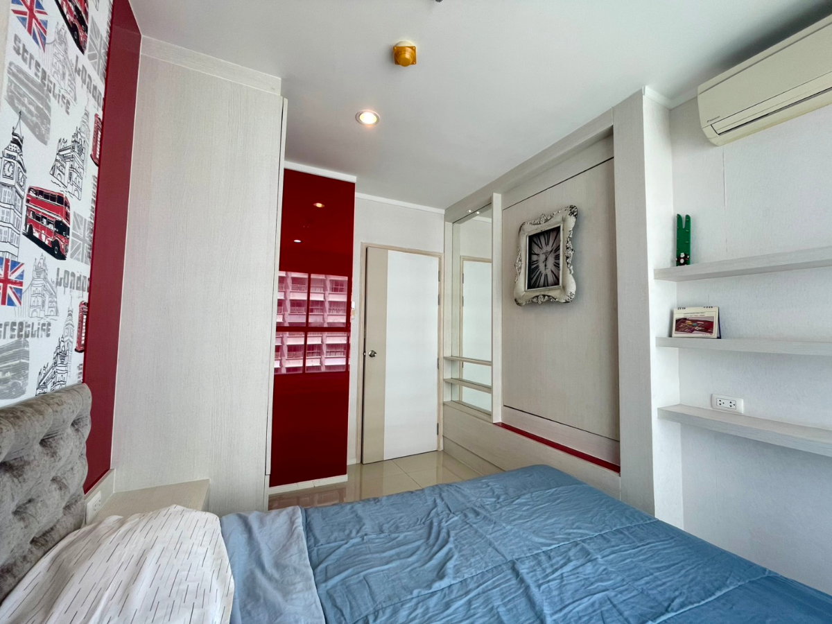รูป 🌕 🌕 🌕 ลุมพินี ซีวิว จอมเทียน ชั้น18  30 1ห้องนอน วิวเมือง  ราคาถูก 30ตรม อาคาร B 🌕 🌕 🌕 - รูปที่ 12/23